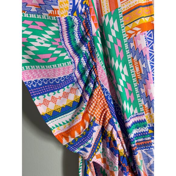 Savanna Jane Patch Work Print Dress Size 2X NWT - Picture 2 of 7